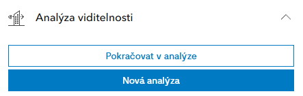 Obr. 17 Analýza viditelnosti po zadání pozorovacích bodů