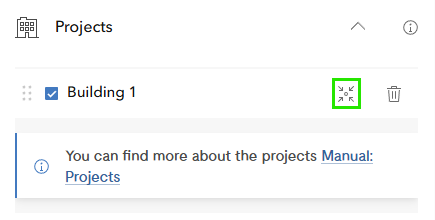 Pic. 4 Move to the model of the project in the web scene