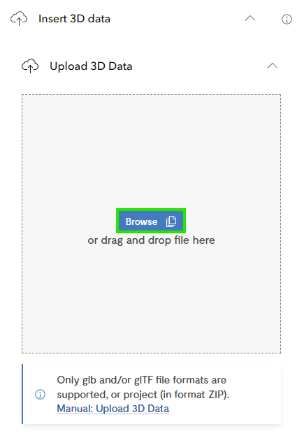 Pic. 2 Browse the file to upload