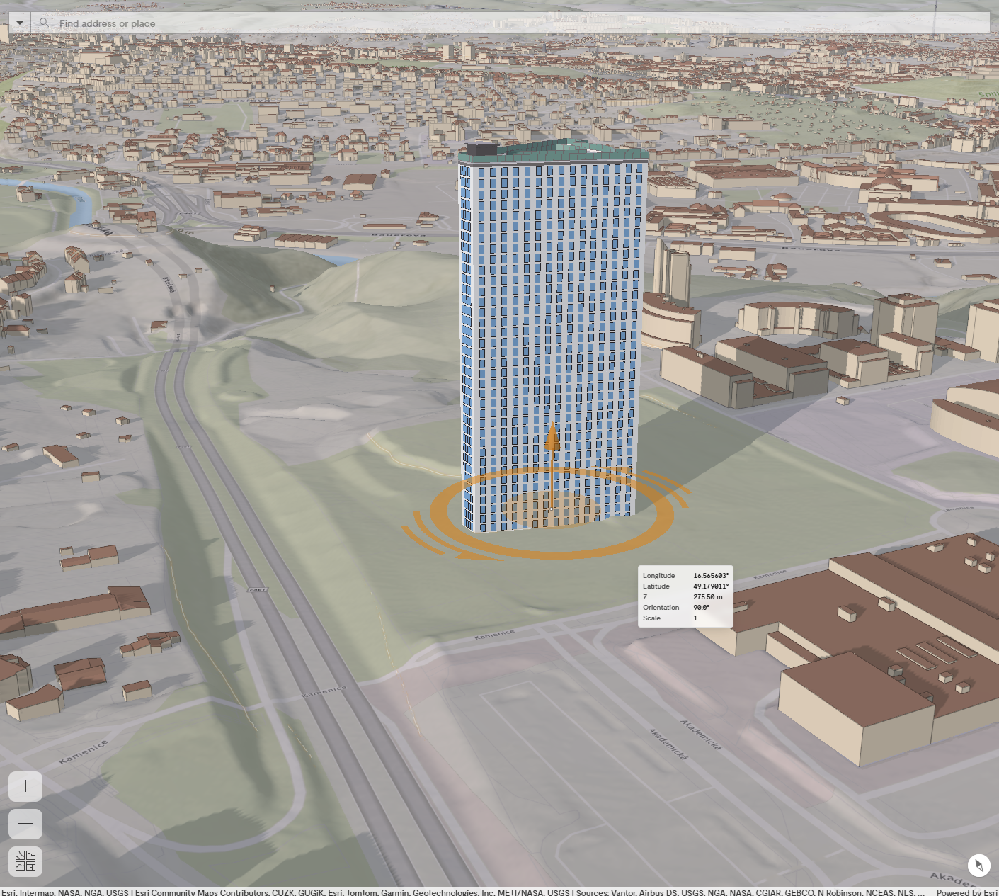 Pic. 6 Manual modification of the rotation of the model